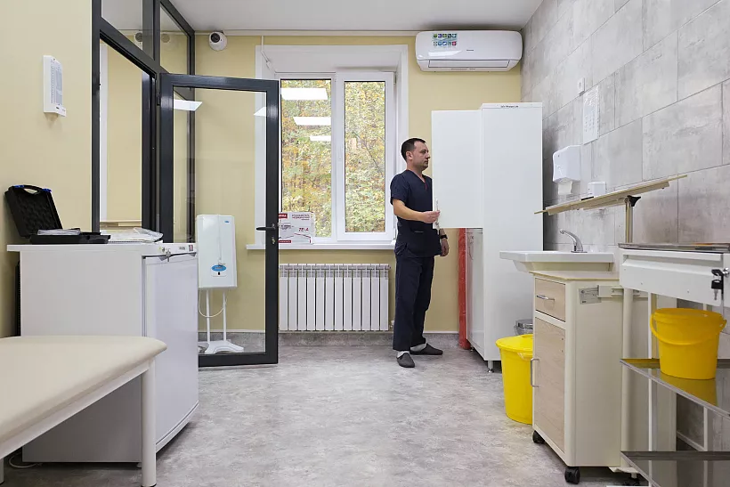 В&nbsp;селе Богатом Белгородской области обновили центр врача общей практики