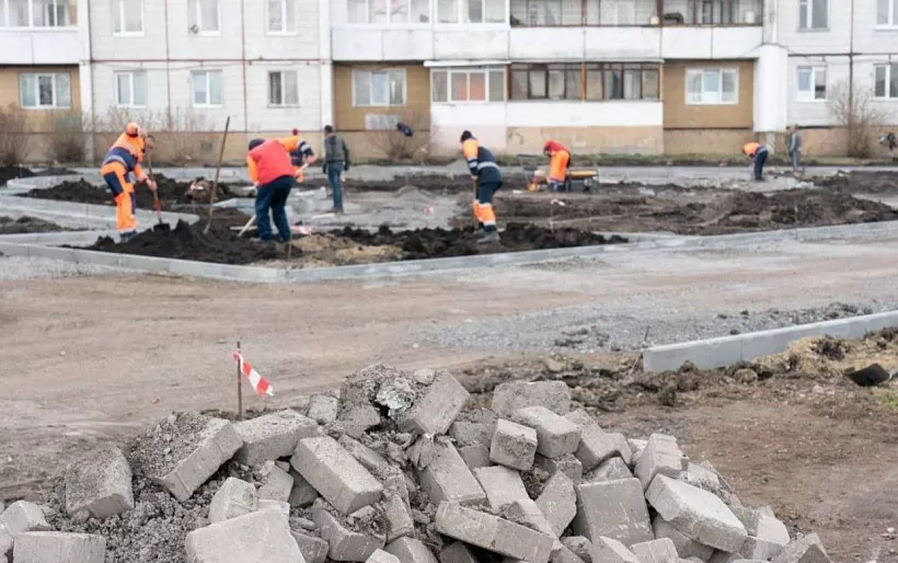 В&nbsp;Кемерове началось благоустройство общественного пространства