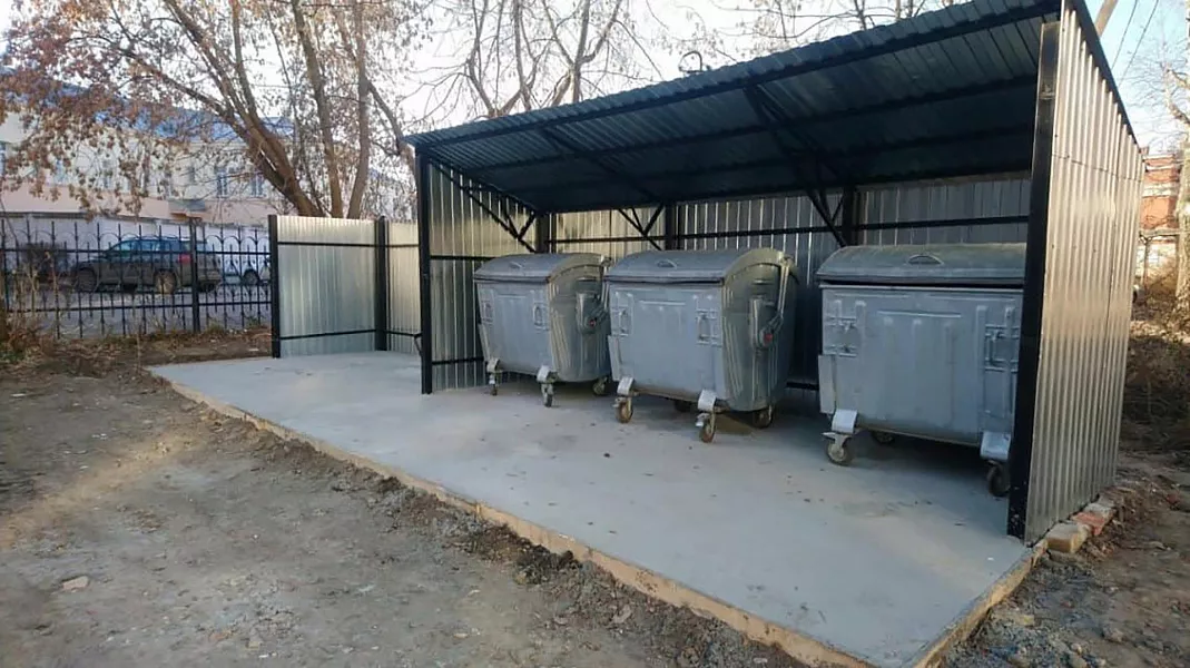 Контейнерные площадки иваново. Кохма. Реестр контейнерных площадок тко. Площадка для мусорных контейнеров. Площадка контейнеровоз.