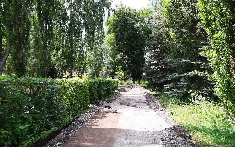 В&nbsp;парке имени Кирова в&nbsp;башкирском Стерлитамаке началось благоустройство