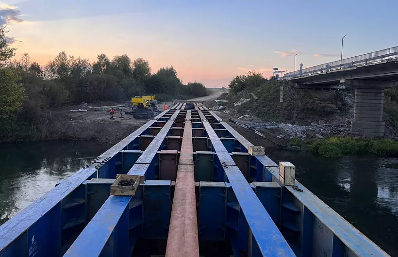 В&nbsp;Кировской области в&nbsp;2025&nbsp;году завершится ремонт моста через реку Вою