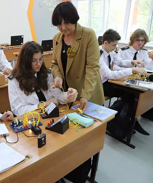 В&nbsp;гимназии № 7&nbsp;Хабаровска открыли еще&nbsp;один инженерный класс