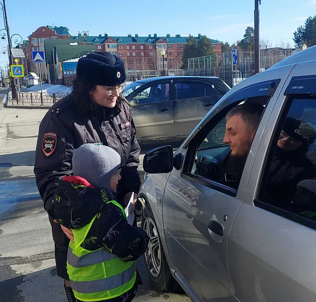 В&nbsp;Белоярском районе Ханты-Мансийского АО прошла акция &laquo;Пристегни меня&raquo;