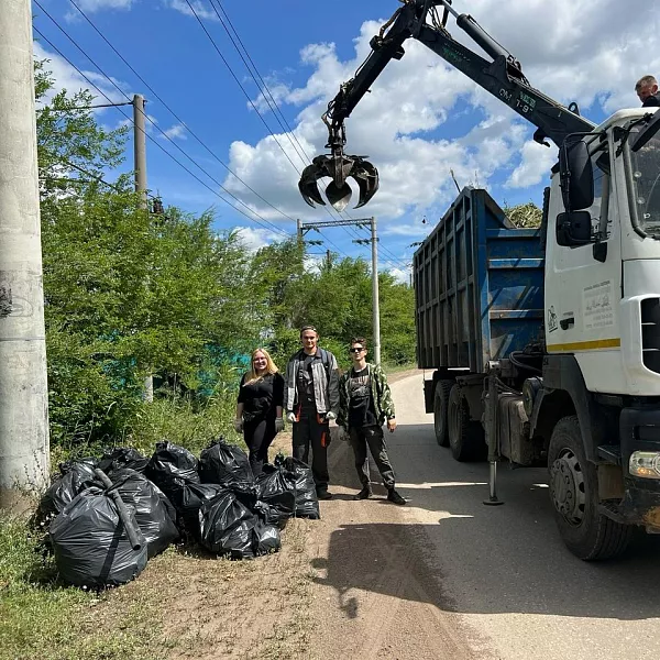 Активисты убрали мусор возле озера Крымского в&nbsp;Самарской области