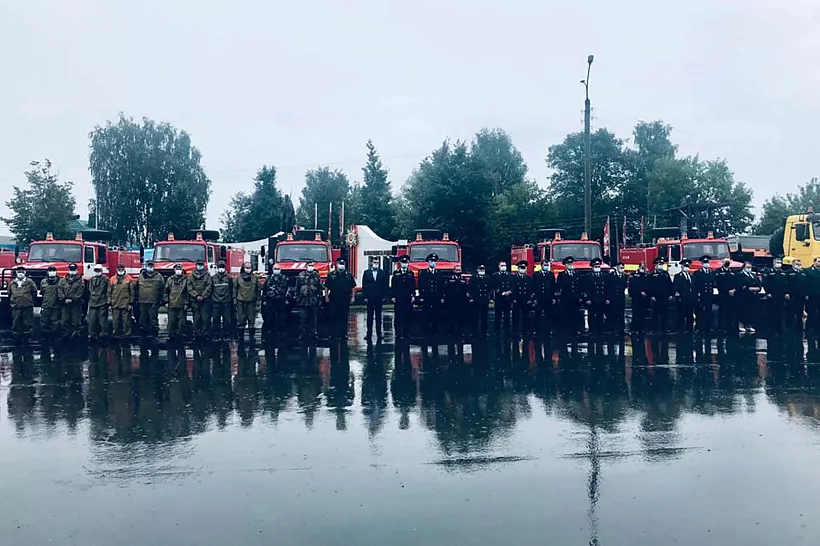 В&nbsp;Нижегородской области модернизировали Ковернинскую лесопожарную станцию