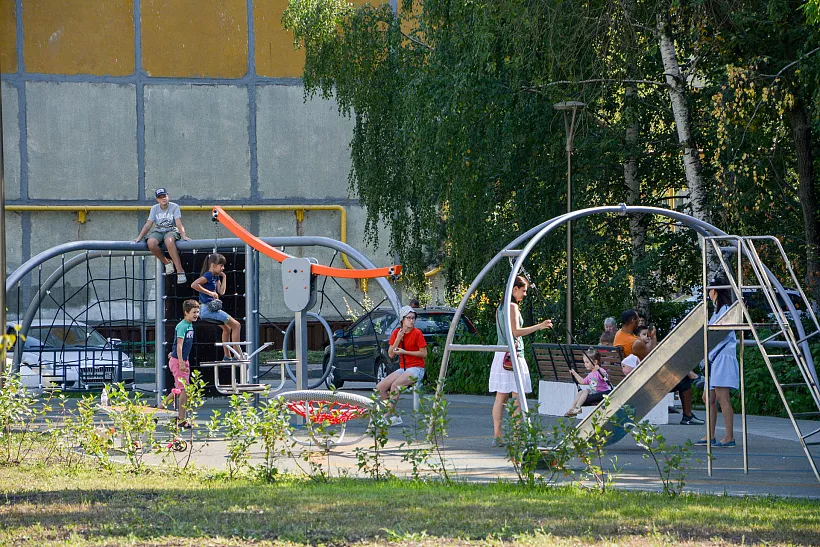 В&nbsp;Ленинском районе Нижнего Новгорода благоустроили еще&nbsp;три территории