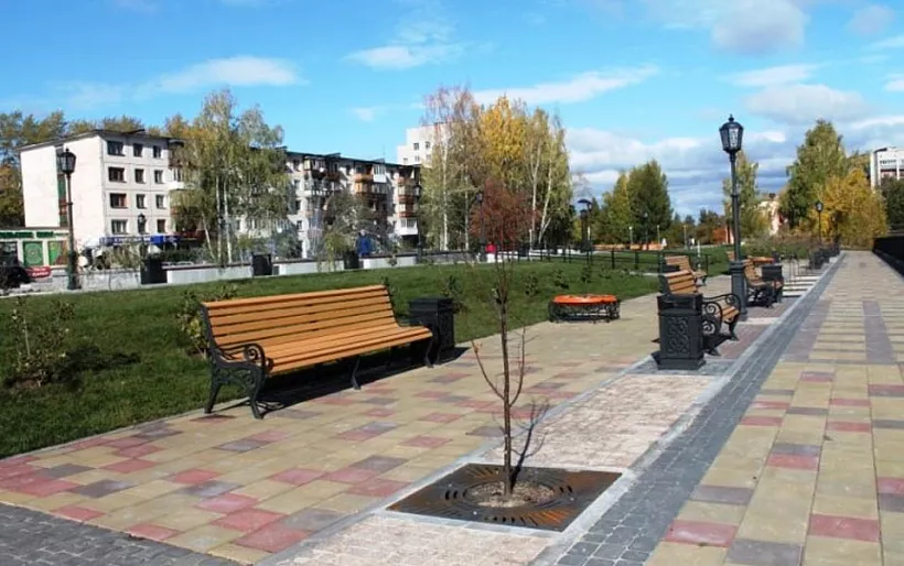 В&nbsp;Новоуральске благоустроили Аллею Молодежи