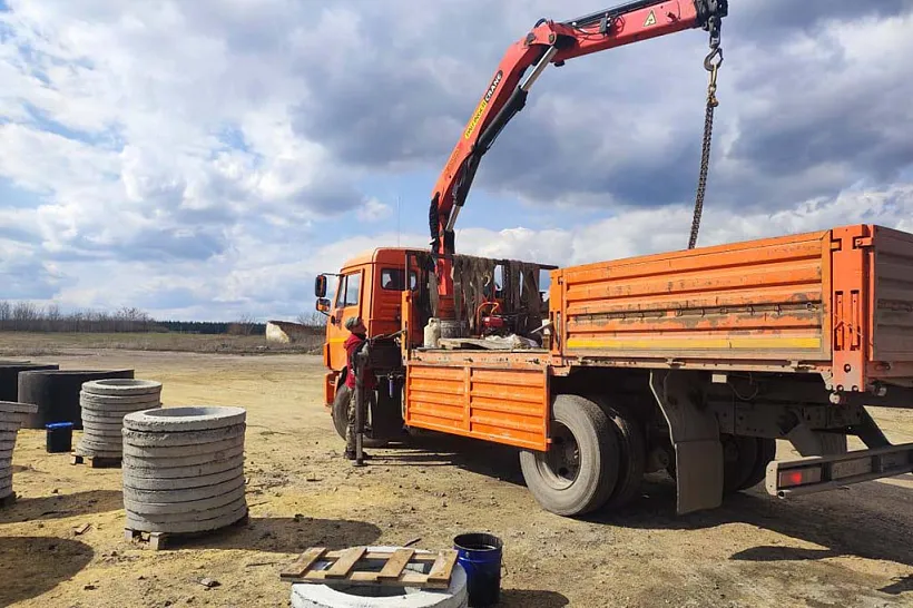 В&nbsp;воронежском поселке Ольховатка начали строить систему водоснабжения