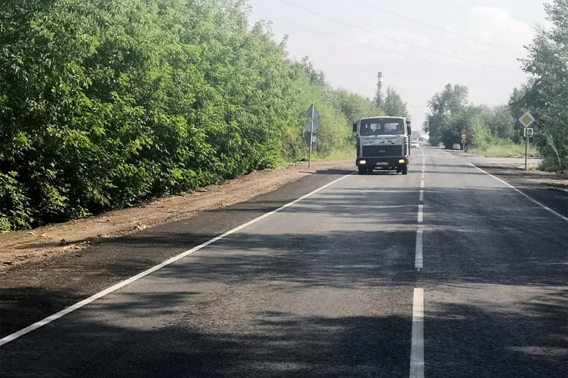 В&nbsp;Нижегородской области отремонтировали дорогу к&nbsp;поселку Нобеля