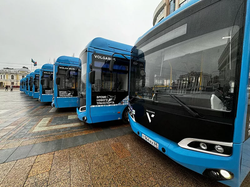 В&nbsp;Тамбове на&nbsp;маршруты вышли новые автобусы