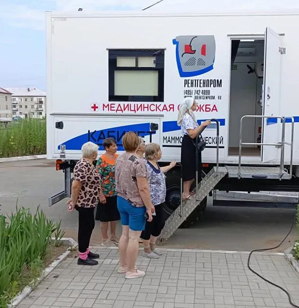 Более 60&nbsp;женщин из&nbsp;Хабаровского края осмотрели в&nbsp;мобильном комплексе