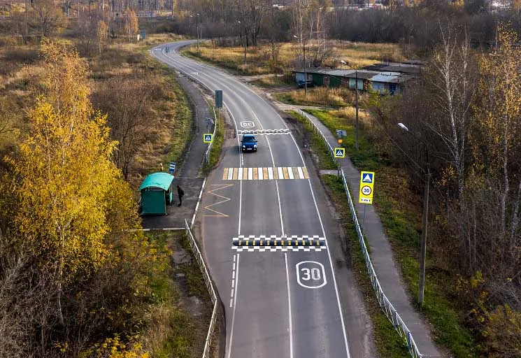 В&nbsp;Подмосковье завершили монтаж искусственных неровностей на&nbsp;дорогах