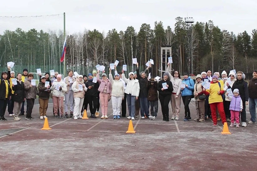 В&nbsp;Рефтинском Свердловской области прошла акция &laquo;10&thinsp;000&nbsp;шагов к&nbsp;жизни&raquo;