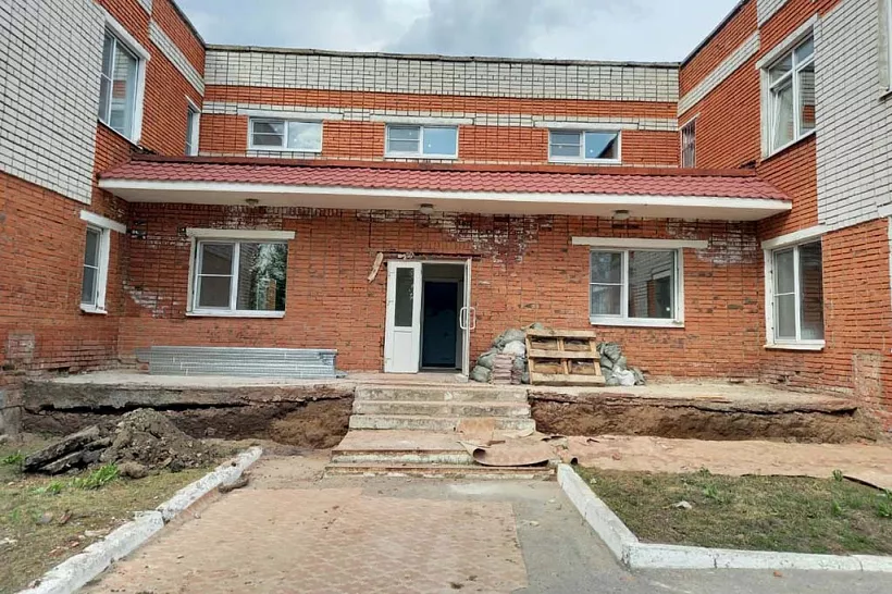 Поликлинику чувашского поселка Новые Лапсары реконструируют по&nbsp;нацпроекту