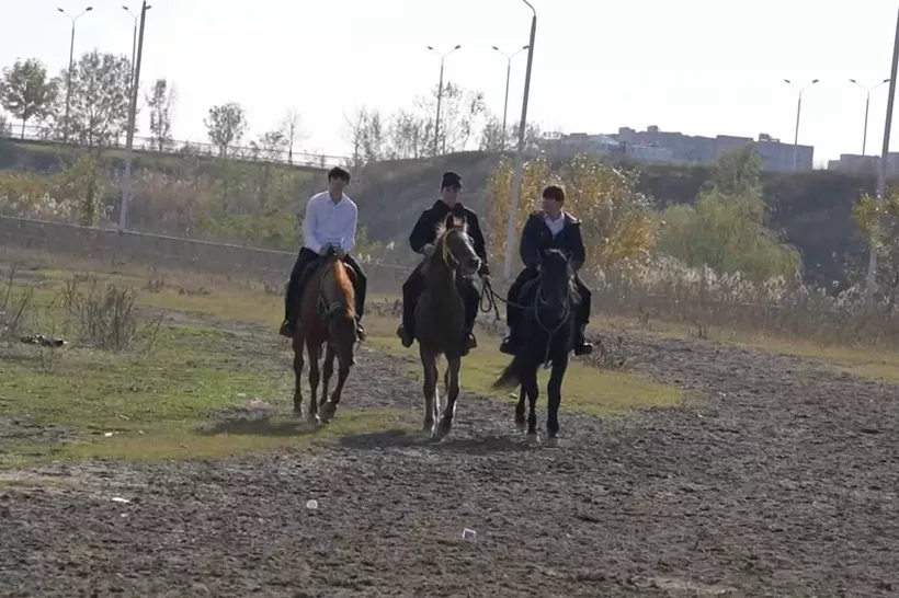 В&nbsp;Грозном провели мастер-класс по&nbsp;верховой езде