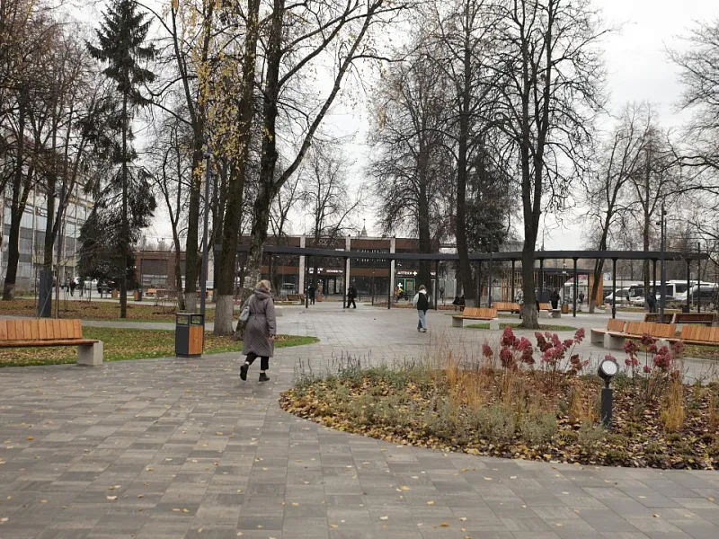 В&nbsp;подмосковном Ногинске открыли обновленный сквер Карла Маркса