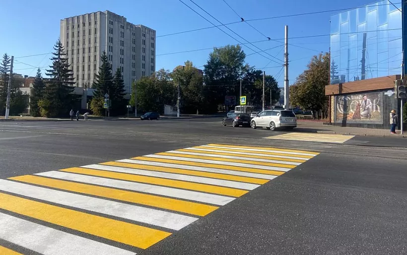В&nbsp;Курске на&nbsp;улице Верхней Луговой отремонтировали дорогу