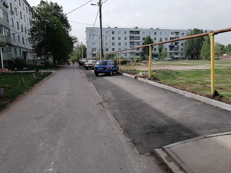 В&nbsp;поселке Подгорном Самарской области благоустроили дворы четырех домов
