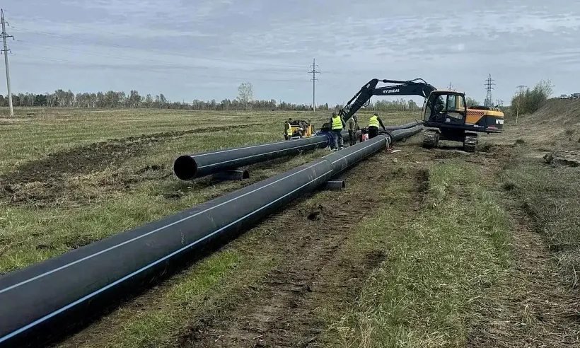 В&nbsp;Саянске Иркутской области обновили магистральный водовод
