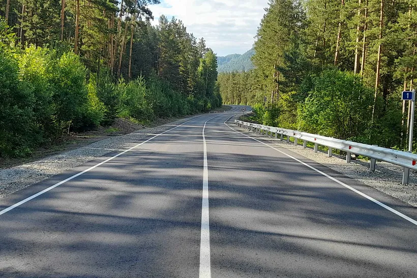 В&nbsp;Республике Алтай досрочно отремонтировали участок трассы