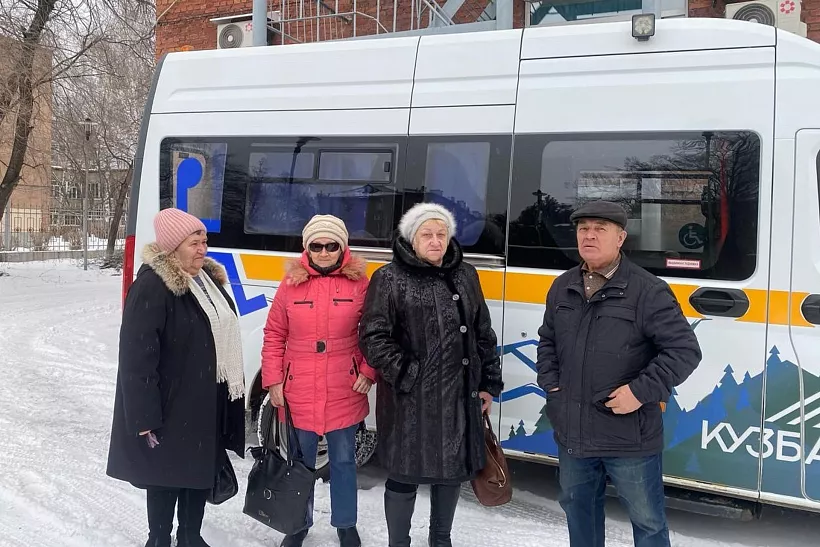 Пожилым жителям Новокузнецкого округа Кузбасса помогают доехать до&nbsp;больниц
