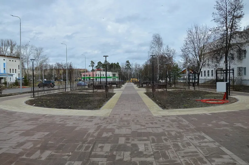 В&nbsp;Кулебаках Нижегородской области обновили площадь Ленина