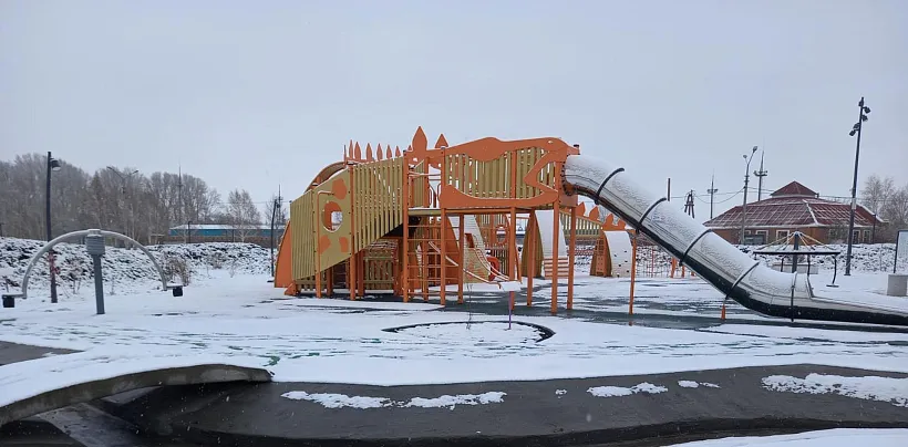 В&nbsp;городе Шарыпово в&nbsp;Красноярском крае сделали Динопарк