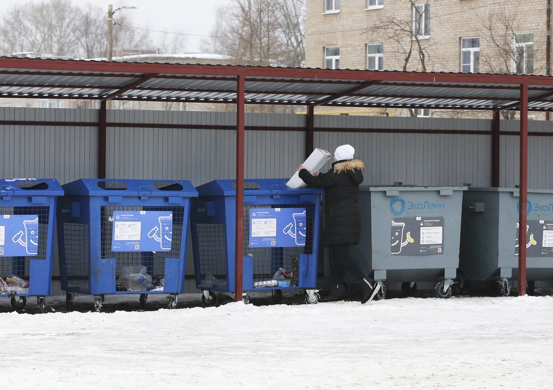 Почти 1,5&nbsp;тысячи контейнерных площадок обустроят в&nbsp;Приангарье за&nbsp;2&nbsp;года