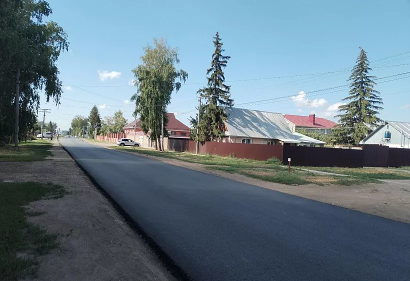 В&nbsp;селе Красный Яр Самарской области обновили улицу Пионерскую