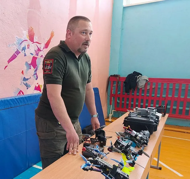 Школьники Ленинского района Крыма узнали, как&nbsp;устроены беспилотники