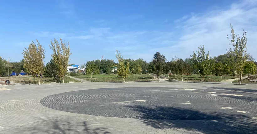 На&nbsp;Кубани в&nbsp;станице Новомалороссийской обновили парк