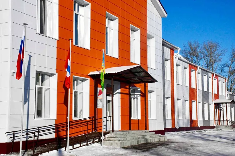 В&nbsp;селе Новосанжаровка Омской области отремонтировали школу