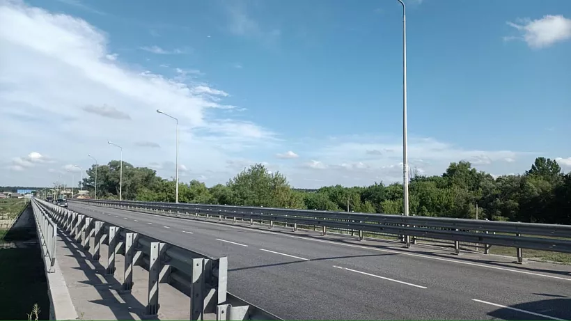 В&nbsp;поселке Чернянка Белгородской области обновили мост через реку Оскол