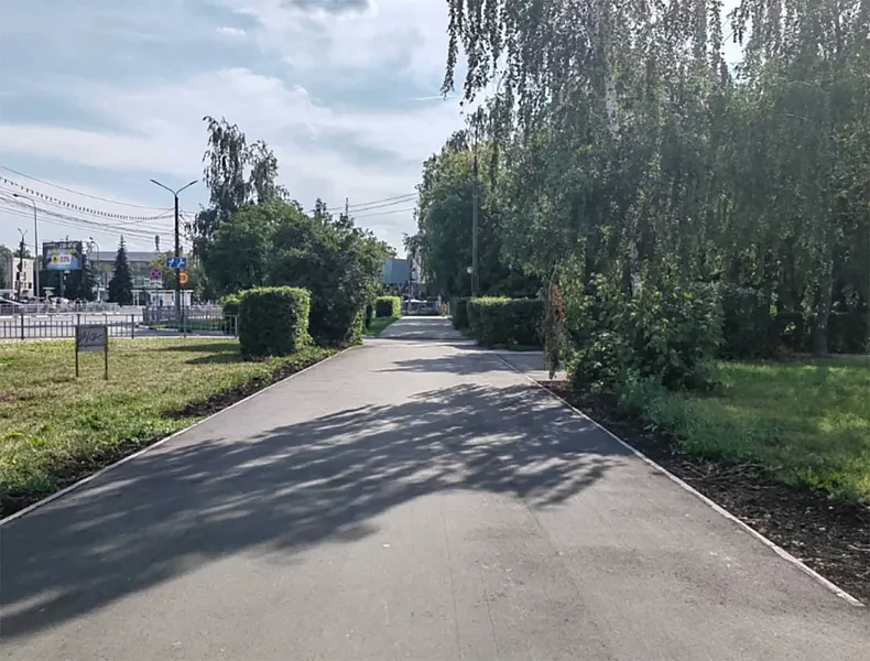 В&nbsp;городе Кстово в&nbsp;Нижегородской области обновили пешеходную зону