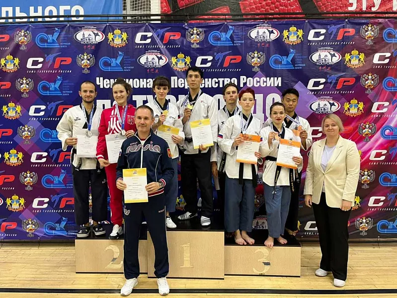 Приморские спортсмены стали призерами чемпионата по&nbsp;тхэквондо