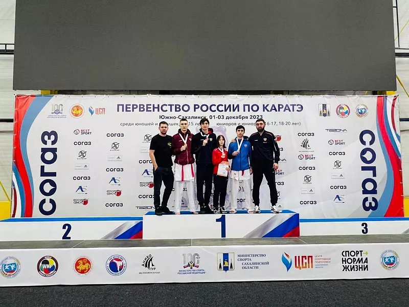 Спортсмены из&nbsp;Крыма заняли призовые места на&nbsp;первенстве России по&nbsp;карате