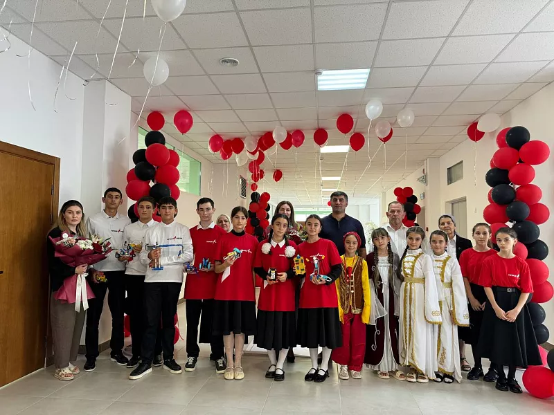&laquo;Точки роста&raquo; открыли в&nbsp;четырех школах Хасавюртовского района Дагестана