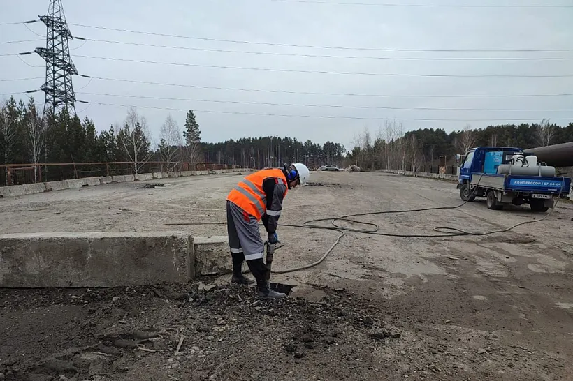 В&nbsp;Томске приступили к&nbsp;ремонту путепровода