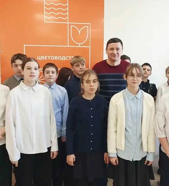 Ученики Успенской школы Рязанской области побывали на&nbsp;встрече с&nbsp;фермером