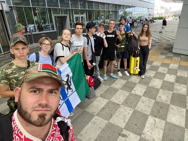Новосибирские юнармейцы отправились на&nbsp;слет в&nbsp;Красноярск