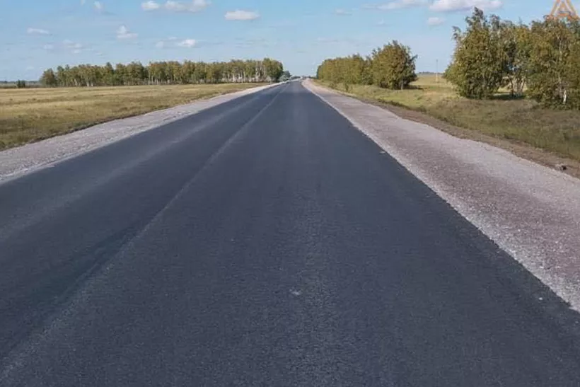 В&nbsp;Новосибирской области обновили часть трассы в&nbsp;Баганском районе