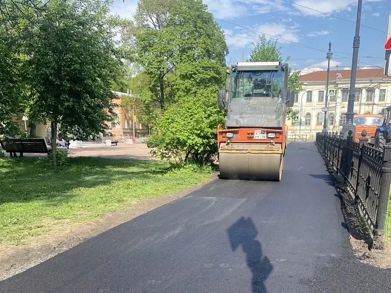 В&nbsp;Петербурге отремонтируют тротуары на&nbsp;Васильевском острове