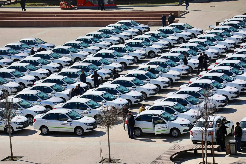 Свыше 170&nbsp;автомобилей поступило в&nbsp;медучреждения Дагестана