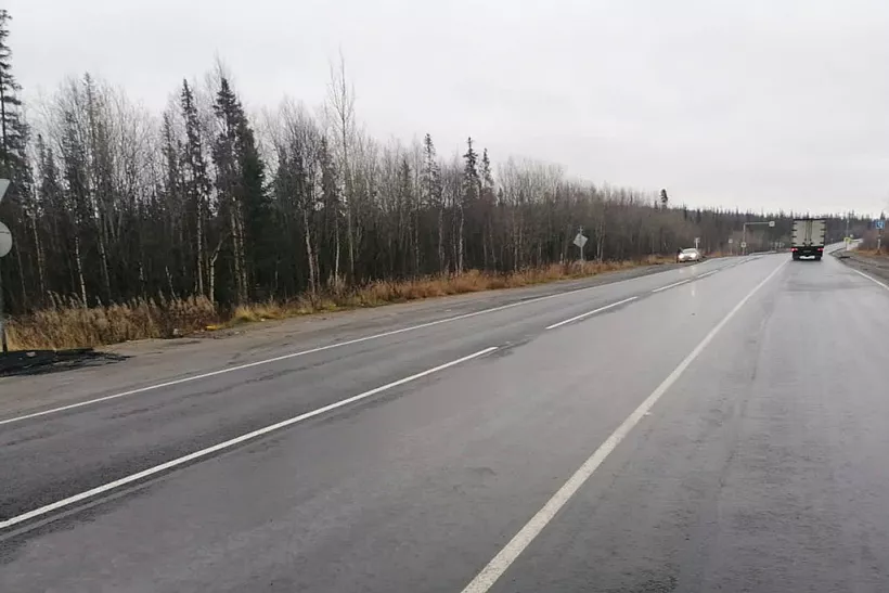 Ремонт автоподъезда к&nbsp;Апатитам в&nbsp;Мурманской области выполнили почти на&nbsp;год раньше срока