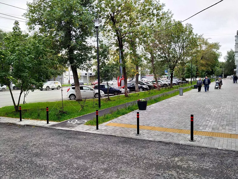 Пешеходную зону благоустроили на&nbsp;улице Свободы в&nbsp;Челябинске
