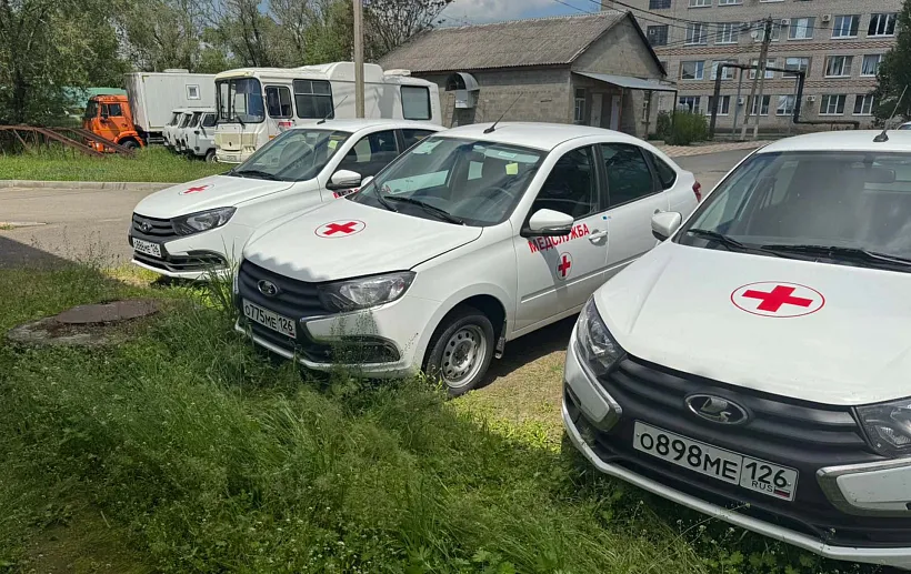 Больница в&nbsp;селе Красногвардейском на&nbsp;Ставрополье получила 11&nbsp;автомобилей