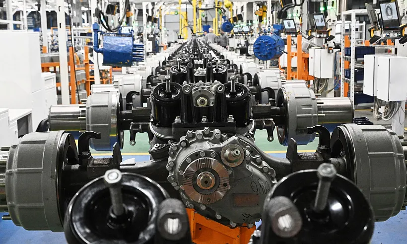 В&nbsp;Татарстане запустили завод &laquo;КАМАЗ&raquo; по&nbsp;производству мостов для&nbsp;грузовиков