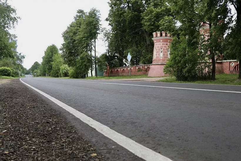 В&nbsp;Волоколамске завершили ремонт региональных участков дорог по&nbsp;плану 2021&nbsp;года