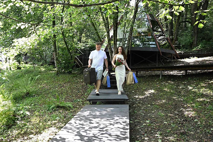 В&nbsp;Сочи встретили пятимиллионного туриста