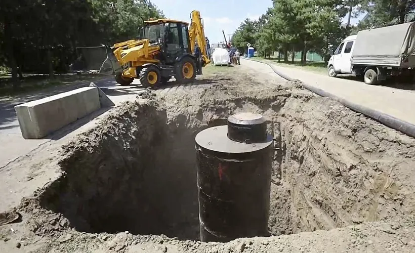 В&nbsp;Краснодаре реконструируют коллектор водоснабжения